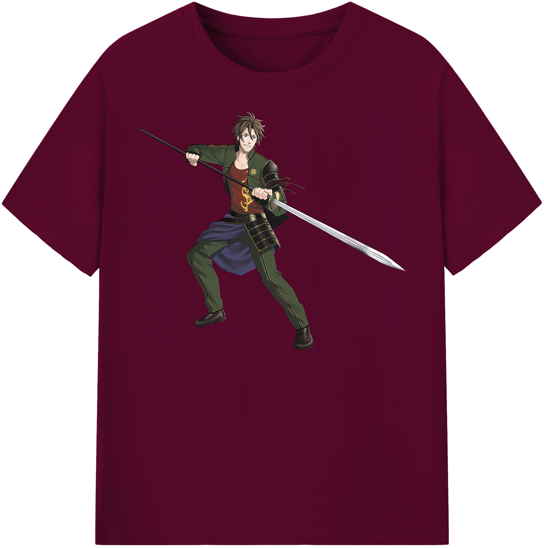 （画像用） 刀剣乱舞 Touken Ranbu レディースカジュアルプリントTシャツ（綿100％）